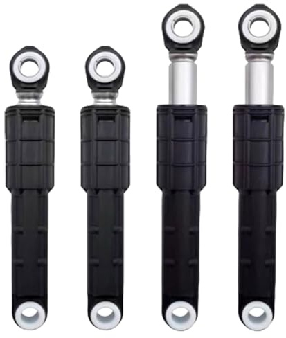 4 amortiguadores de vibración y reducción de ruido, fácil instalación, varillas antivibraciones, parte de lavadora, amortiguadores