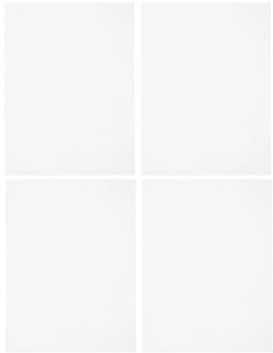 Generic 5 Feuilles D'huile 5 Pièces pour Destructeur de Documents Papier Blanc Soulage Le Moteur, Nettoyage pour Engrenages de Machines