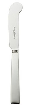 Robbe & Berking Riva Buttermesser mit Edelstahlklinge (150 g massiv versilbert)