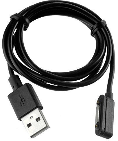 yayago Magnet Ladekabel Adapter auf USB für Sony Xperia Smartphone und Tablet Z-Serie