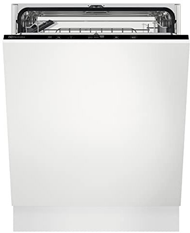 Electrolux EEA27200L - Lavavajillas integrado total 60 cm, tecnología AirDry, 6 programas de lavado, 13 cubiertos