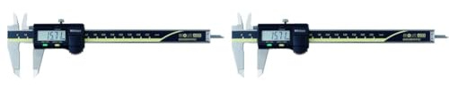MITUTOYO Digital Messschieber ohne Datenausgang DIN 862, Tiefenmaß flach 0-150 mm, 1 Stück,500-181-30 (Packung mit 2)