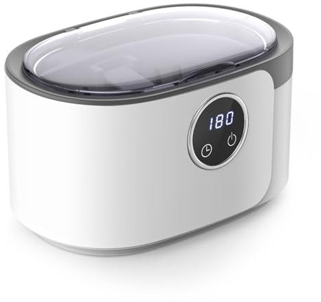 Ultrasonic Cleaner Machine, 600ml Ultrasonic Jewellery Cleaner Machine Ultrasonic Bath Jewelry Cleaner Machine Professional Sonic Cleaner