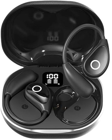 Écouteurs IA de Traduction - Écouteurs Traducteur en Temps Réel | Design Circum-Aural avec Réduction de Bruit Supportant 144 Langues pour Vie Quotidienne Conférences Académiques Voyage