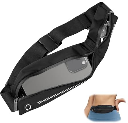 Cintura da corsa per cellulare, impermeabile, marsupio, da uomo, da donna, per corsa, per sport, jogging, per interni ed esterni, jogging, fitness, ciclismo, viaggi