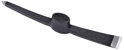 Rekord Kreuzhacke robust 1,5 kg (gehärteter Stahl, ovales Auge) für steinige und Harte Böden - ohne Stiel, Spitzhacke, Flachhacke, Hacke, Gartenhacke, Doppelhacke, Kombihacke