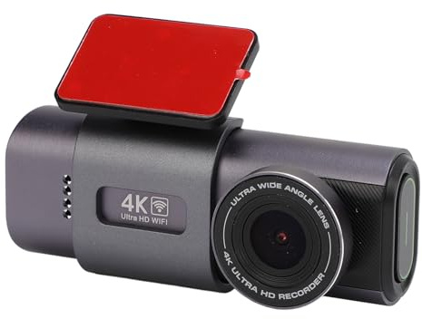 Annadue 4K Främre och Bakre Dash Cam, 1080P WiFi Dual Dash-kamera med
