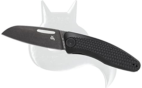 Fox Feresa Liner Lock BF-762BB Black Aluminum and D2 Pocket Knife