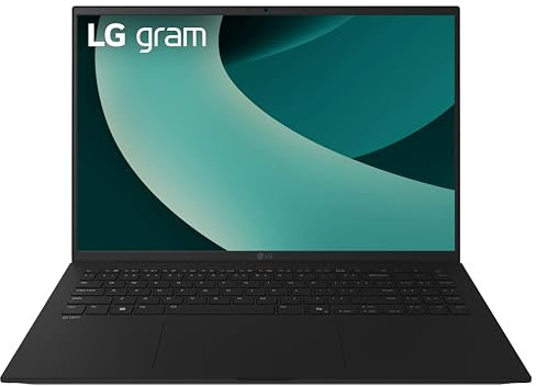 LG gram 16-inch Thin and Lightweight Laptop Computer, Copilot+ PC, Intel Evo Edition Powered by Intel Core Ultra9 288V Processor, Windows 11 Home, 32GB RAM, 2TB SSD - Obsidian Black