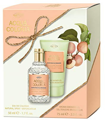 Acqua Colonia 4711 White Peach & Coriander Set - EdC + Shower Gel