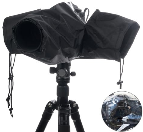 WANBY Kamera Regenschutz Professionelle wasserdichte Nylon Ärmel DSLR Kamera Regenschutz Schutz für Regen Schnee Staub Sand