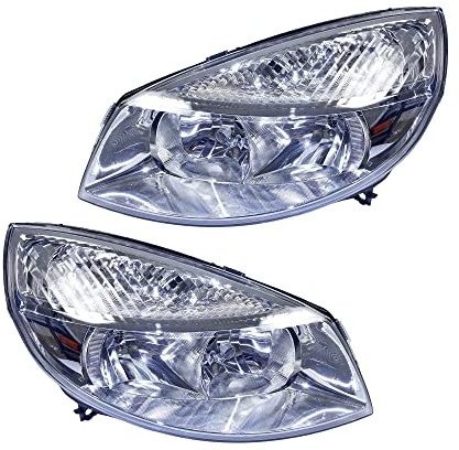 ATEC Germany 2x phares avant Phares principaux gauche + droite Compatible avec RENAULT GRAND SCÉNIC 2 (JM0/1_), SCÉNIC 2 (JM0/1_)
