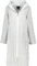 Cawö Home Bademäntel Damen Kapuze Zipper 5108 silber - 76 L
