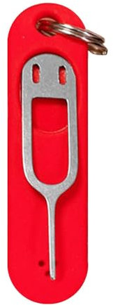 Sim Card Remover - Stainless Steel Ejection Pin, Sim Card Accessory | Portable Sim Card Extraction Opener, Sim Card Slot Eject Pin, Innovative Card Tray Opening Tool with Keychain Pendant for Phones