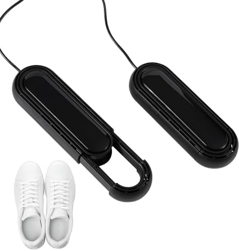 Secador de zapatos | Secador de botas portátil para botas de trabajo con temporizador | Calentador retráctil de carga USB, desodorante de zapatos de secado rápido para el hogar