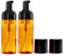 2 flaconi vuoti da 100 ml con pompa in schiuma espansa, dispenser per sapone da viaggio, dispenser in schiuma di plastica, contenitori per cosmetici per sapone per mani, shampoo, bagnoschiuma
