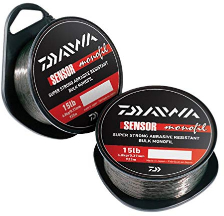 DAIWA Sensor Monofilament 300m 12lb, Black, One Size