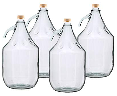 16-Piece Fermentation Set, Stoppers + Fermentation Tubes + Screw Cap, 5 Litre, BDG5Z