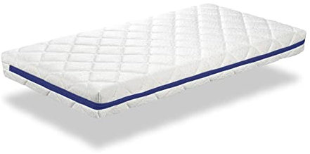 Materasso per culla lettino in schiuma 57X117 HERMES, Alto 11 CM, traspirante e sfoderabile. Fermezza ideale per i bambini