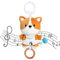 COTTONBEBE Spieluhr Baby Einschlafhilfe, Plüschtier Spielzeug mit weiche Wiegenlied für 0+ Monaten Mädchen Junge, Perfektes Baby Geschenk (Fuchs)