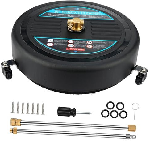 Baoblaze Nettoyeur Haute Pression, Nettoyeur de Surface, Autolaveuse pour Béton, Allée,