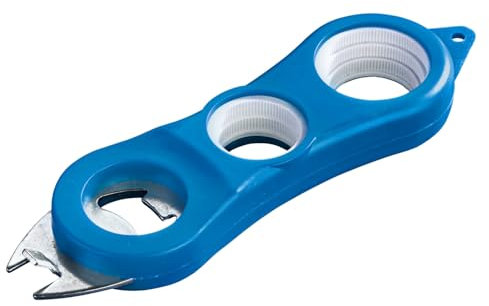 3 PAGEN® 4-in-1 Deckelöffner für Senioren – Flaschenöffner, Dosenöffner und Multiöffner für z.B. Ringverschlüssen, Kronkorken oder Schraubverschlüsse – robust und langlebig - multifunktional