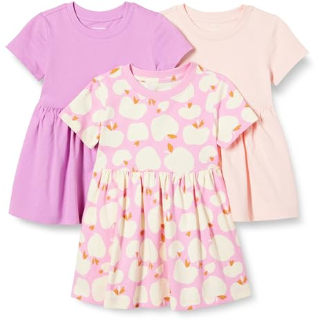 Amazon Essentials Niñas Vestido de Jersey de Manga Corta