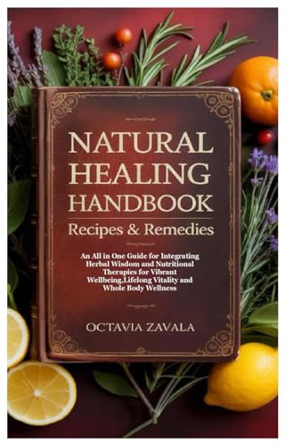 Natural Healing Handbook Recipes & Remedies: An All in One Guide for Integrating Herbal Wisdom and Nutritional Therapies for Vibrant Wellbeing,Lifelong Vitality and Whole Body Wellness