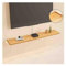 GEK208130 Tv Schrank Schwebende TV-Regale, 63,0/70,8 Zoll wandmontiertes TV-Regal mit LED-Licht, Moderne Lagerregale aus Massivholz, Wandregal unter Fernsehern Fernsehschrank(Natural,160cm)