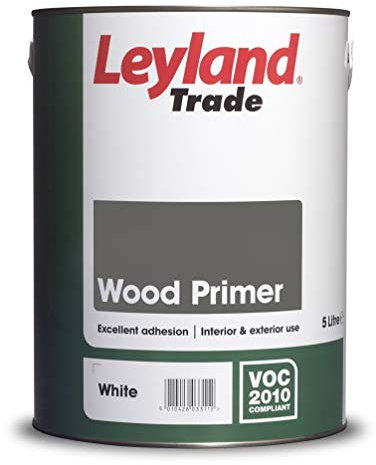 Leyland Trade Wood Primer - White 5L