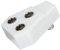 HDST-E17 3 Way TV Digital Male Female Aerial Splitter Lead Cable Plug Comector