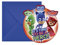 Procos 88635 - Einladungskarten mit Umschlägen PJ Masks, 6 Stück, Kindergeburtstag