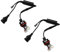 YananAC 2 Stücke H8 LED Angel Eyes für E90 E92 E87 E82 1er 3er 5er E60 6er E63 X5 X6 X1 Z4 Angel-Eye-Scheinwerfer 07119906503-07 11 9 906 503-9906503
