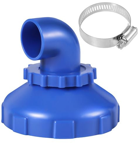 Boquilla de Chorro para Piscina, Boquilla Entrada con Rotación Giratoria de 360 Grados Accesorio de Chorro de Retorno Pieza de Repuesto para Piscina con Abrazadera de Manguera para Intex