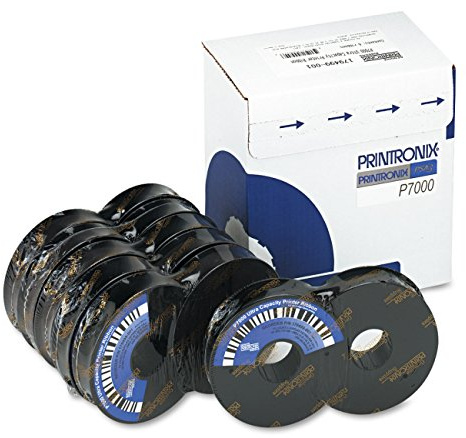 Printronix 179499001 passend für P7000 Spule (6) 90Mio Zeichen schwarz aus Nylon