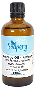 Avocado Oil - 100ml Refined Cosmetic Grade for Massage, Aromatherapy, Soap and Natural Skin Care