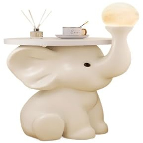 ZXQUEGF Estatuas Adornos Bandeja De Escultura De Elefante De Pie, Adornos Artísticos, Regalos De Inauguración De La Casa. Adornos de Figuras de Escultura (A-1)