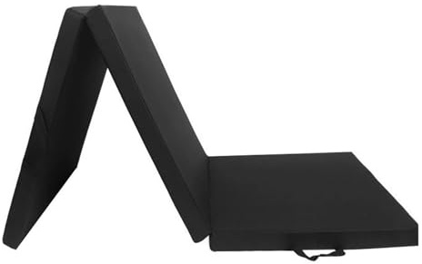 Tapis d'exercice pliable en trois parties, tapis de yoga tout usage, antidérapant, for l'aérobic, le fitness, la gymnastique et l'équilibre, for hommes femmes