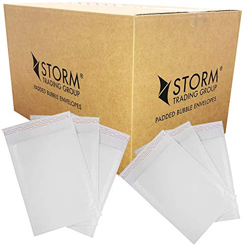 Padded Envelopes 100 Bubble Lined White 140X195mm STG 3 Bubble Padded Mailers Cheap!