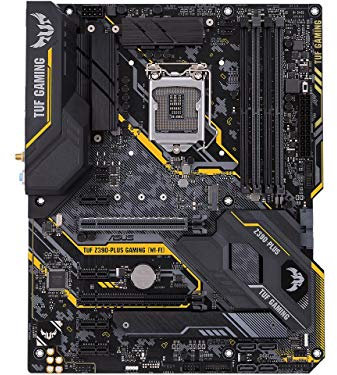PB Asus LGA1151 TUF Z390-Plus Gaming (Wi-Fi) - ATX- Z390 - USB 3.1 Gen 1, Usb 3.1 Gen 2 - Bluetooth, Gigabit LAN, Wi-Fi - Graphic Card (CPU Required) - HD Audio (8 Channels)