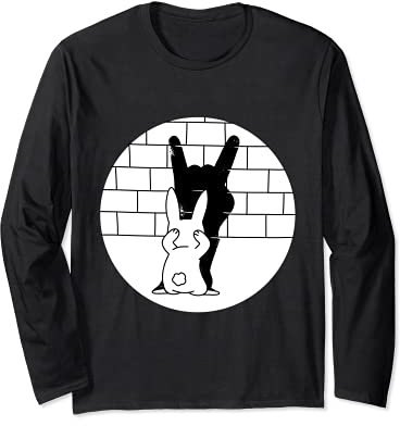 Fourchette à frites Lapin Heavy Metal Manche Longue