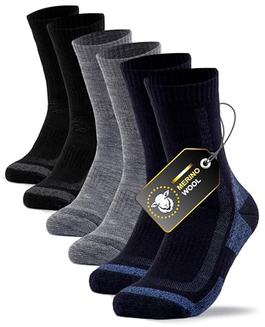 Occulto Calcetines Termicos Merino Hombre 3 Pares (modelo: Erik)