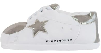 Flamingueo Tofflor - Hustofflor, Tofflor Sneakers, Slippers Fluffy, Halkfria Tofflor Unisex, Fluffiga Tofflor, Varma Tofflor, One Size