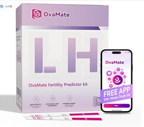 Ovulation Test Strips (50 - Pack). 50 Pack Fertility Tests. Powered by The OvaMate Ovulation Calculator APP (for iOS & Android) Accurately Track Ovulation.