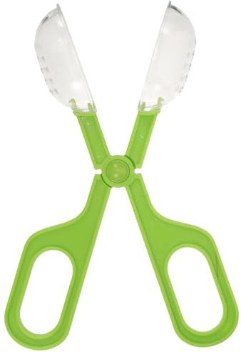 LALAFINA Pince de Nettoyage en Plastique Léger pour Reptiles et Poissons pour Alimentation et Nettoyage Vert, Design Convivial, Outil Fiable en Terrarium