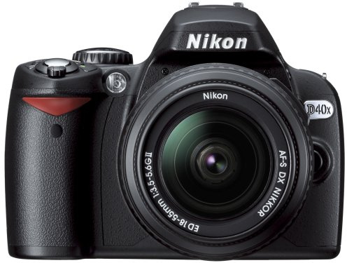 Nikon D40x 10.2MP Digital SLR Camera with 18-55mm f/3.5-5.6G ED II AF-S DX Zoom-Nikkor Lens (OLD MODEL)