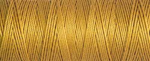 Gutermann Filo per impuntura per Jeans, Poliestere, Color Oro Antico, 30 Metri