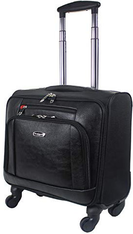 Rocklands Wheeled Laptop Briefcase Business Office Bag Laptop Trolley Case Pilot Case Travel Cabin Bag 814