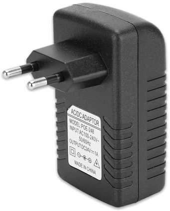Prise Murale Injecteur POE, DC 24V 1A Adaptateur Secteur, Court-Circuit, surintensité, Protection Contre Les surtensions Norme UE/US 100-240V en Option pour Les appareils POE(Transl)