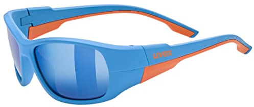 Uvex sportstyle 514 Kindersportbrille, blue matt/mirror blue, one size